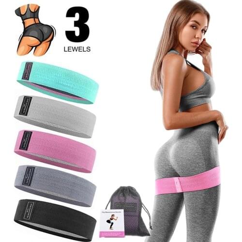 Fitness Resistance Loop Bands Set Booty Bands Exercise Straps Workout Bands for Home Gym Yoga Workout Exercise Equipment