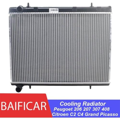 Baificar Brand New Engine Cooling Radiator 1330K1 1330F6 For Peugoet 206 207 307 408 508 Citroen C2 C4 C5 Grand Picasso