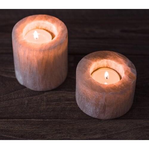 Nordic Style Candle Holders Modern Creative Outdoor Rustic Candle Holders Pillar Retro Centro De Mesa Marble Candlestick EA60ZT