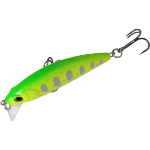 SWOLFY 15pcs NEW 50mm 5g Minnow Fishing lure Mini Trout baits small vibrating light sinking micro fish