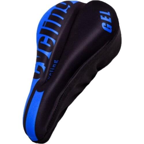 A5KC Silicone Sponge Bike Saddle Silica Filled Cushion Bike Seat Comfort, Bike Saddle Cycling Seat for Outdoor Cycling