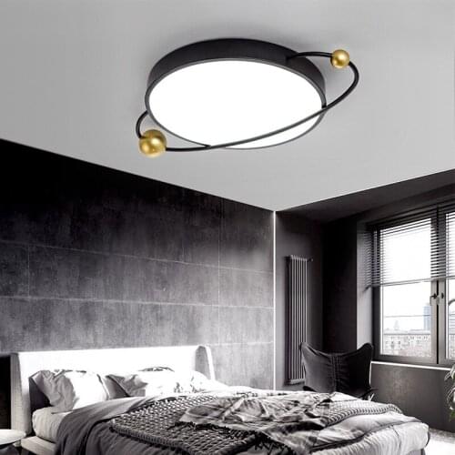 LED Ceiling Lamp Modern Round Childrens Room Lights Study Living Room Bedroom Lighting Fixtures Factory Direct LED Chandeliers