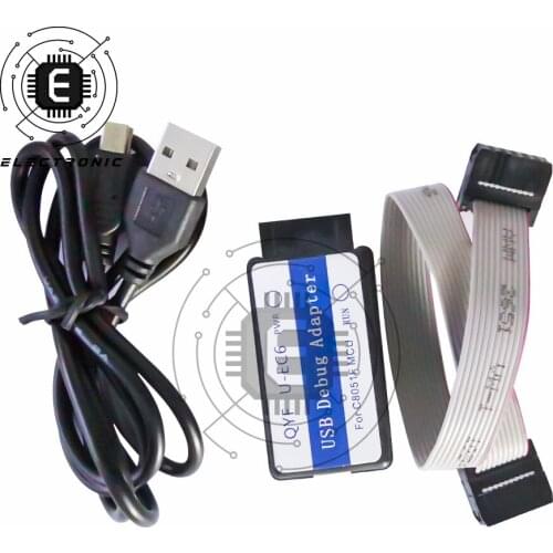 U-EC6 USB Universal Emulator Compatibled With the Full Range of C8051 MCUs Support WIN XP, WIN7, WIN8, WIN10