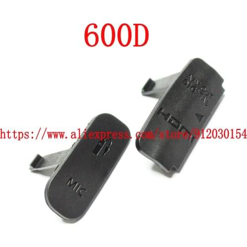 High-quality NEW USB/HDMI-compatible DC IN/VIDEO OUT Rubber Door Bottom Cover For Canon EOS 600D Rebel T3i Kiss X5 Camera