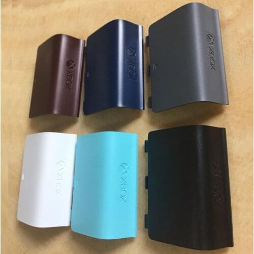 1Pcs Original New Battery Cover For Xbox One S Game Pad Controller Battery Shell Lid Back Case Cover Replacement For XBox One