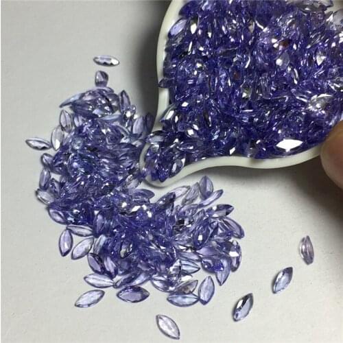 1piece LOOSE BEADS blue Tanzanite Drop Faceted /pear/ marquise eye for inlay jewelry DIY no hole beads