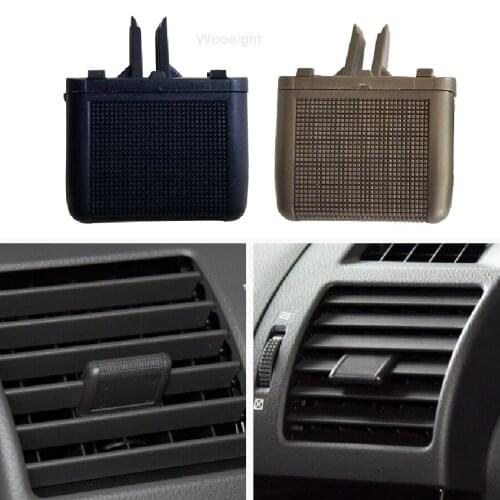 Wooeight 2x Air Vent Outlet Tab Air Conditioning Leaf Adjust Clip A/C Louvre Slice Fit for Toyota Prado LC150 GRJ 2010-2016 2017