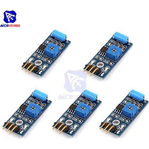 10PCS/Lot SW 420 Motion Module Vibration Switch Alarm Sensor Module for Arduino