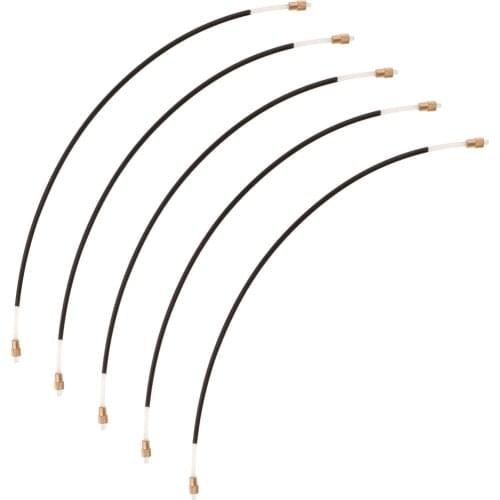 5 Pieces nylon Cello tailgut Lightweight Durable and of Exquisite Craftsmanship for 3/4 4/4 Cello Parts Accessories Black