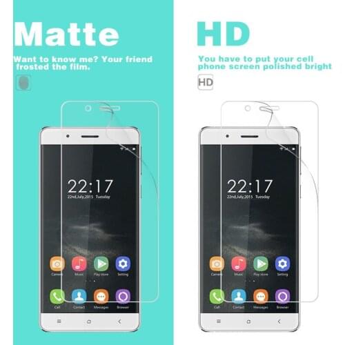 Anti-Glare Matte Film For Oukitel C4 K10000 K4000 K6000 U15 U7 Pro U20 Plus Clear HD Glossy Film Of Anti-Scratches Cover