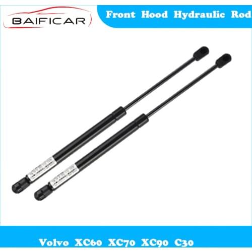Baificar Brand New High Quality 1Pair Front Hood Hydraulic Rod Trunk Support Rod for Volvo XC60 XC70 XC90