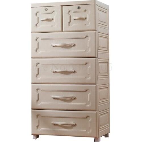 Large Receiving Box Drawer Plastic Receiving Cabinet Childrens Clothes Storage Box Multilayer Household Finishing Box