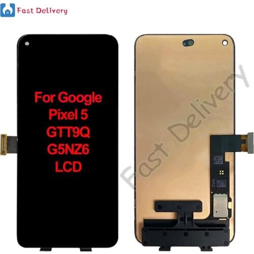 For Google Pixel 5 GTT9Q G5NZ6 LCD Display Touch Screen Digitizer Assembly For Google Pixel 5 lcd Replacement Accessory 100%Test