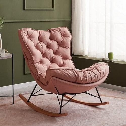 Home Rocking Chair Balcony Leisure Living Room Nap Lazy Modern Snail Couch