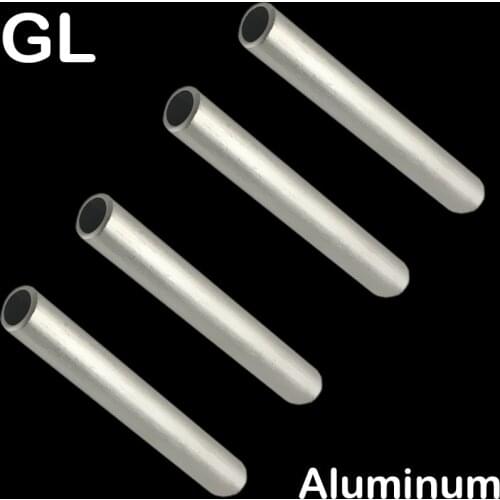 GL-35 GL-50 GL-70 Aluminum No Insulation Wire Cable Hole Passing Connecting Sleeve Tube Ferrule Lug Connector Crimp Terminal