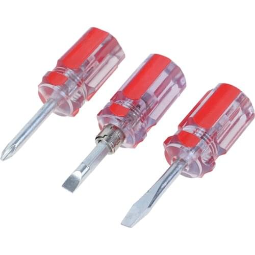 Hot 1PC Screwdriver Kit Set Mini Small Portable Radish Head Screw Driver Handle Repair 3Styles New