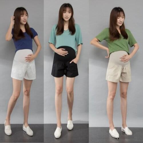 Summer Maternity Shorts Pregnant Pants Women Pregnancy Trousers For Pregnancy Women