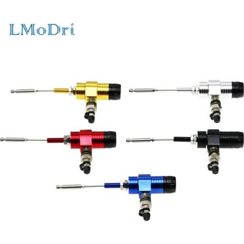 LMoDri Motorcycle Hydraulic Clutch Master Cylinder Rod Brake Pump Aluminum Alloy System Performance Efficient Transfer Pump