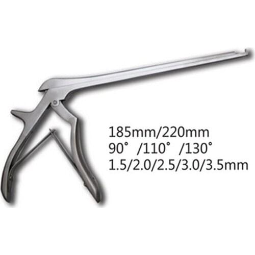 Medical Department of orthopedics instruments laminectomy forceps / bone rongeur / rongeur 220mm length