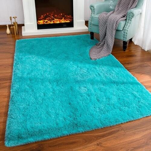 Soft Bedroom Living Room Rug Plush Rectangular Area Rugs Home Decor Carpet Nursery Rugs Shaggy Kids Room Rug Playing Mat Carpet