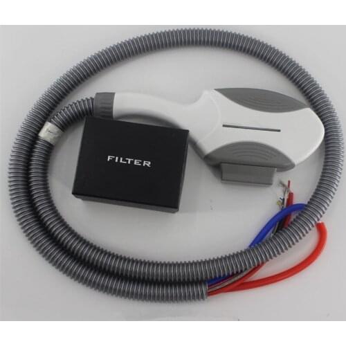 Ipl handle with spot size 15*50 for hair removal and rejuvenation