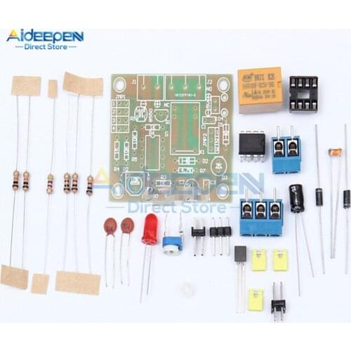 DC 5V-6V LM393 Light-Operated Switch Light Control On/Off Switching Module DIY Kit Photosensitive Electronic Suit