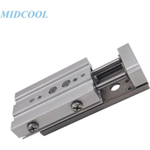 Air Slide Table Double-ported Type Cylinder MXQ MXQ6A Stroke 10 20 30 40 50mm MXQ6A-10/20/30/40/50-Z