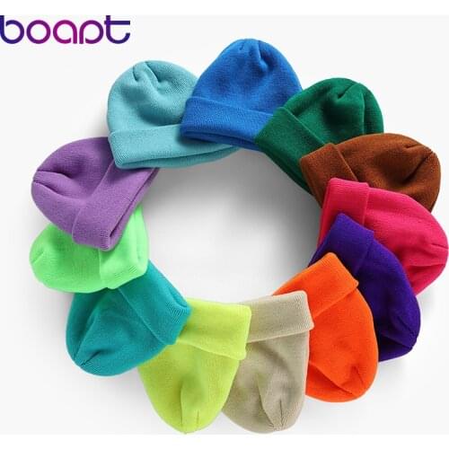 Unisex Knitted Skullcap Hats Winter Hat For Women Beanies Caps Boys Girls Elastic Hip Hop Skullies Beanies Autumn Warm Bonnet