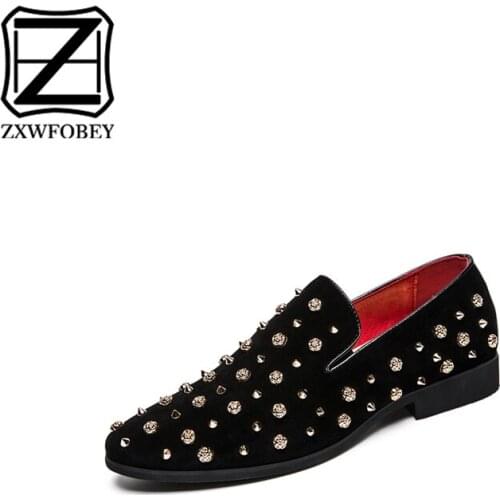 ZXWFOBEY Men Cowboy Gommino Leisure Shoes Outdoor Large Size Fashion Outdoor Casua Loafers 47 Big Size Loafer Shoes Men