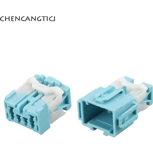 1 Set 6 Pin Way Auto Light Power Connector Socket Car Lamp Wire Female Male 2.2MM Plug For Honda 6098-1373 6098-1377