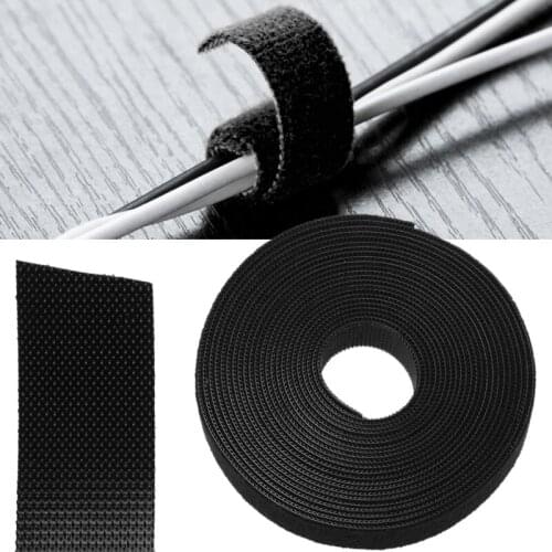 1PC Power Cable Organizer Wire Winder Earphone Mouse USB Cord Ties Management 1m/2m/3m/5m/10m