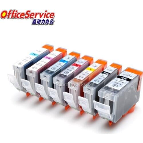 7X Compatible ink cartridge PGI-5BK CLI-8 PGI5 for canon PIXMA iP6600D iP6700D MP950 MP960 printer free shipping
