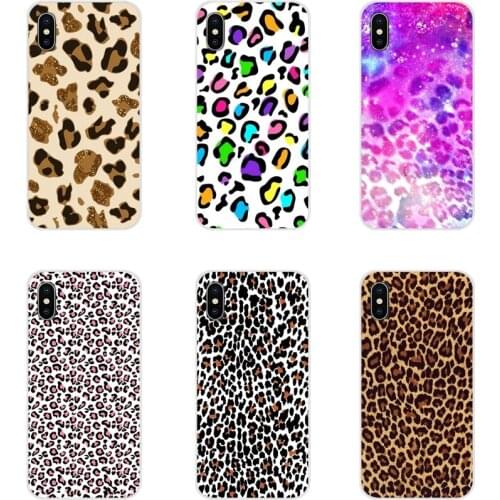 Accessories Phone Cases Covers For Xiaomi Redmi 4A S2 Note 3 3S 4 4X 5 Plus 6 7 6A Pro Pocophone F1 leopard print