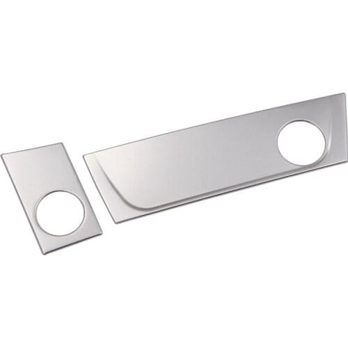 For - A5 A4 B9 17-18 -Cigarette Lighter Panel + Engine Start Button Frame Cover Trim