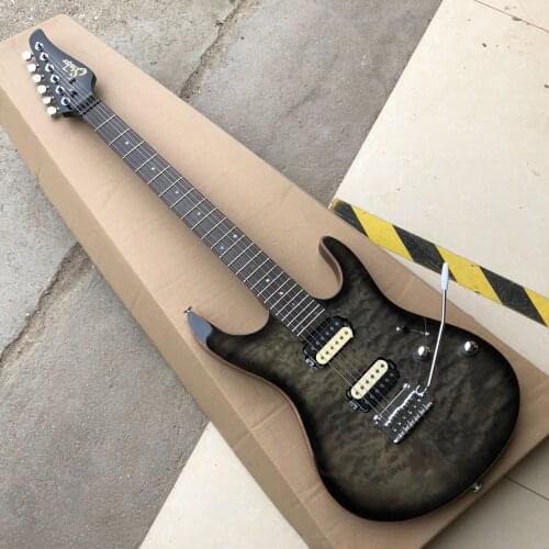 Surh MK1 electric guitar Sur MK1 deluxe electric guitar transparent black custom guitar free shipping guitar