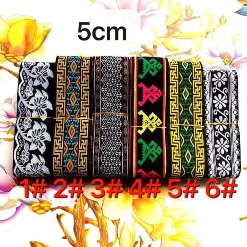 5CM computer embroidered webbing,XERY20200410Z