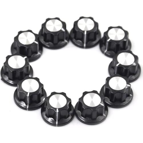 MF-A01 A01 Potentiometer Bakelite Plastic Governor Knob 10pcs