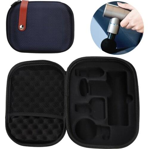 EVA Mini Muscle Massager Storage Bag Shockproof Portable Massage Device Case Box Body Massage Tool Box Portable Fascia Gun Box
