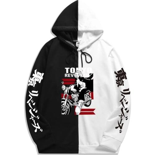 Summer Spring Anime Tokyo Revengers Men Sportswear Hoodie Print Printing Double Color Hoodies Sweatshirt Harajuku Thin Clothing