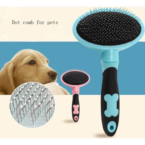 Pet comb steel needle brush Teddy golden hair brush hair removal comb dog hair brush pet hair comb large dog products