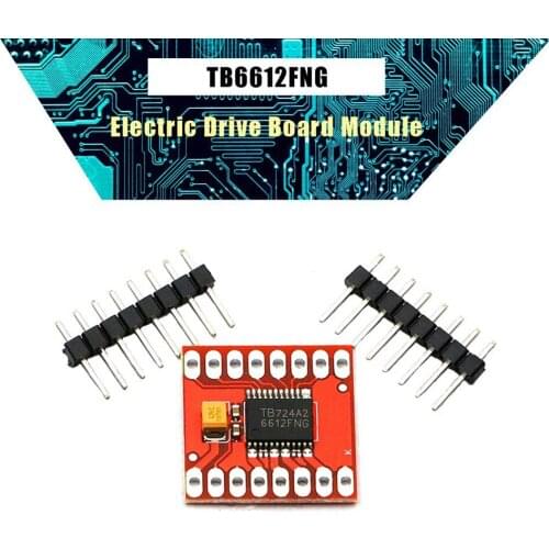 Dual DC Stepper Motor Drive Module Controller Board TB6612FNG Replace L298N High Performance Ultra Small Size