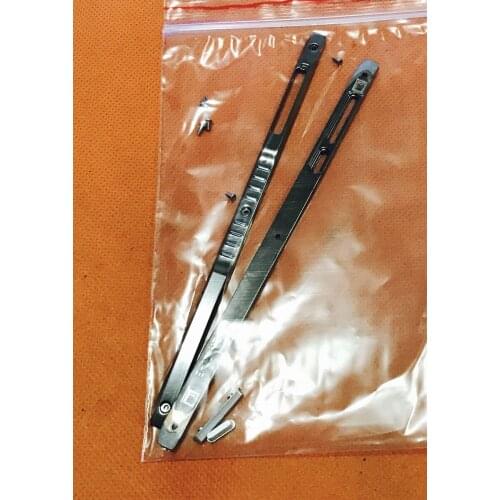 Used Original phone Front frame trimming+ buttons +screws for HOMTOM ZOJI Z7 MTK6737 Quad Core 5.0 Inch Free shipping