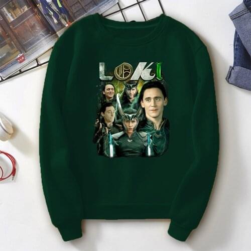 Loki Sweatshirt Loki God of Mischief Sweatshirts TIME VARIANCE AUTHORITY TVA Hoodies Loki Norse God Tops