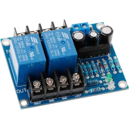 UPC1237 Dual Channel Speaker Protection Circuit Board DC 12-24V Boot Mute Delay