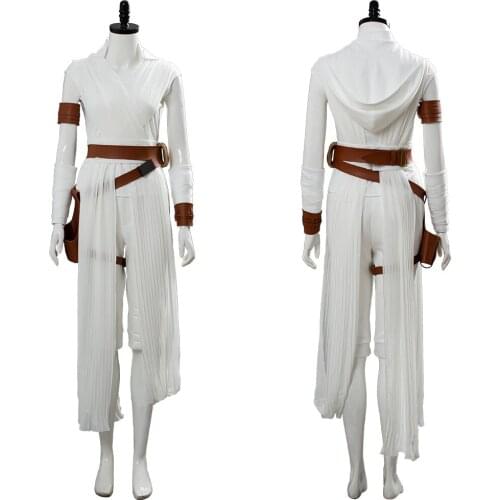 Star Cosplay Rey Costume For Adult Women Halloween Carnival Cosplay Costumes Custom Made