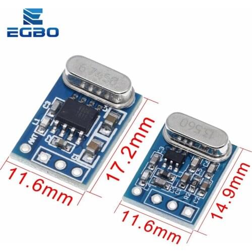 1Set 2Pcs 433MHZ Wireless Transmitter Receiver Board Module SYN115 SYN480R ASK/OOK Chip PCB for arduino