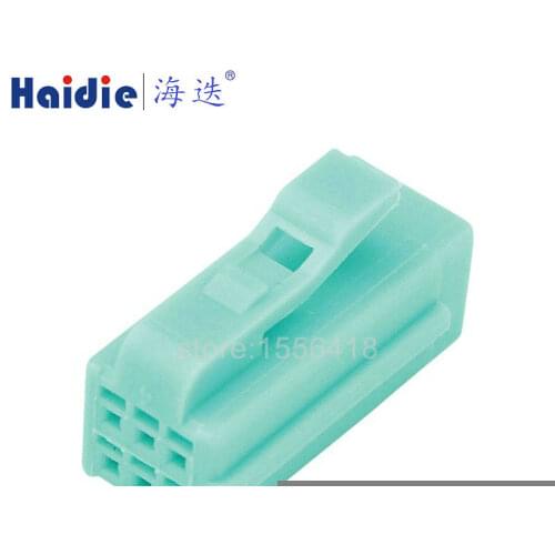 Free shipping 5sets 6pin mini auto electronic wiring harness cable connector with terminals