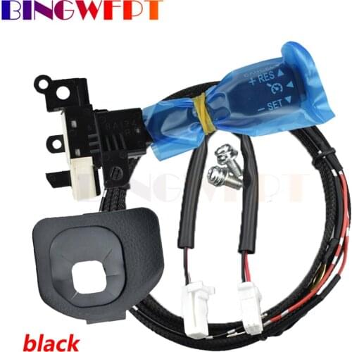 84632-34017 84632-34011 Cruise Control Switch 45186-58020-C0 for Toyota Land Cruiser Prado Brevis Lexus GX470 black Dust cover