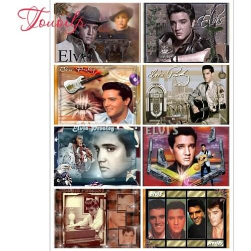 American rock singer Superstar Elvis 5D Diamond Painting Cross Stitch Needlework Home Decor Full Rhinestone Diamond Embroidery