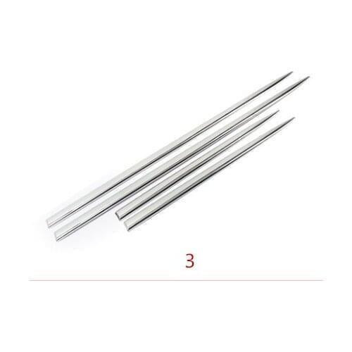 RQXR car accessories Car body door plate strips protection for Toyota prado 2008-2017,prius 2012